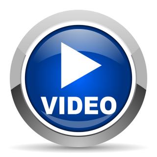 blue video play icon 9